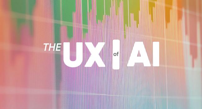 the ux of AI